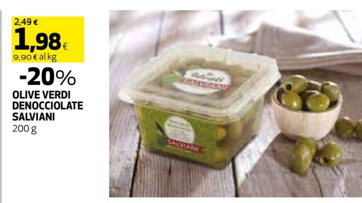 OLIVE VERDI DENOCCIOLATE SALVIANI