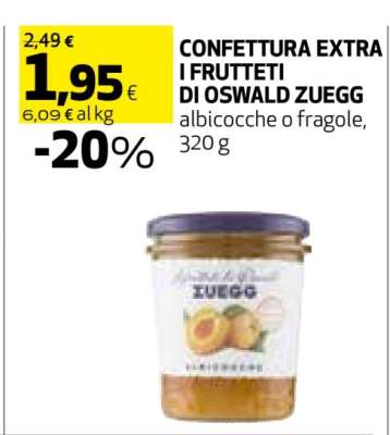 Confettura Extra I Frutteti di Oswald Zuegg