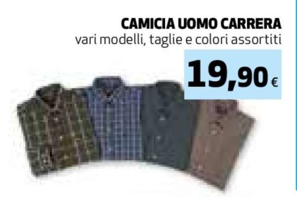 CAMICIA UOMO CARRERA