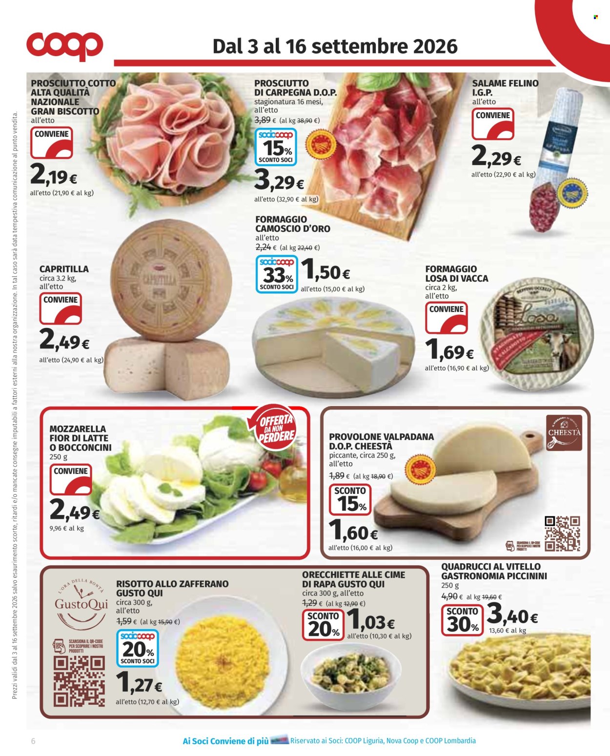 Volantino Coop - 3/9/2026 - 16/9/2026. Pagina 6