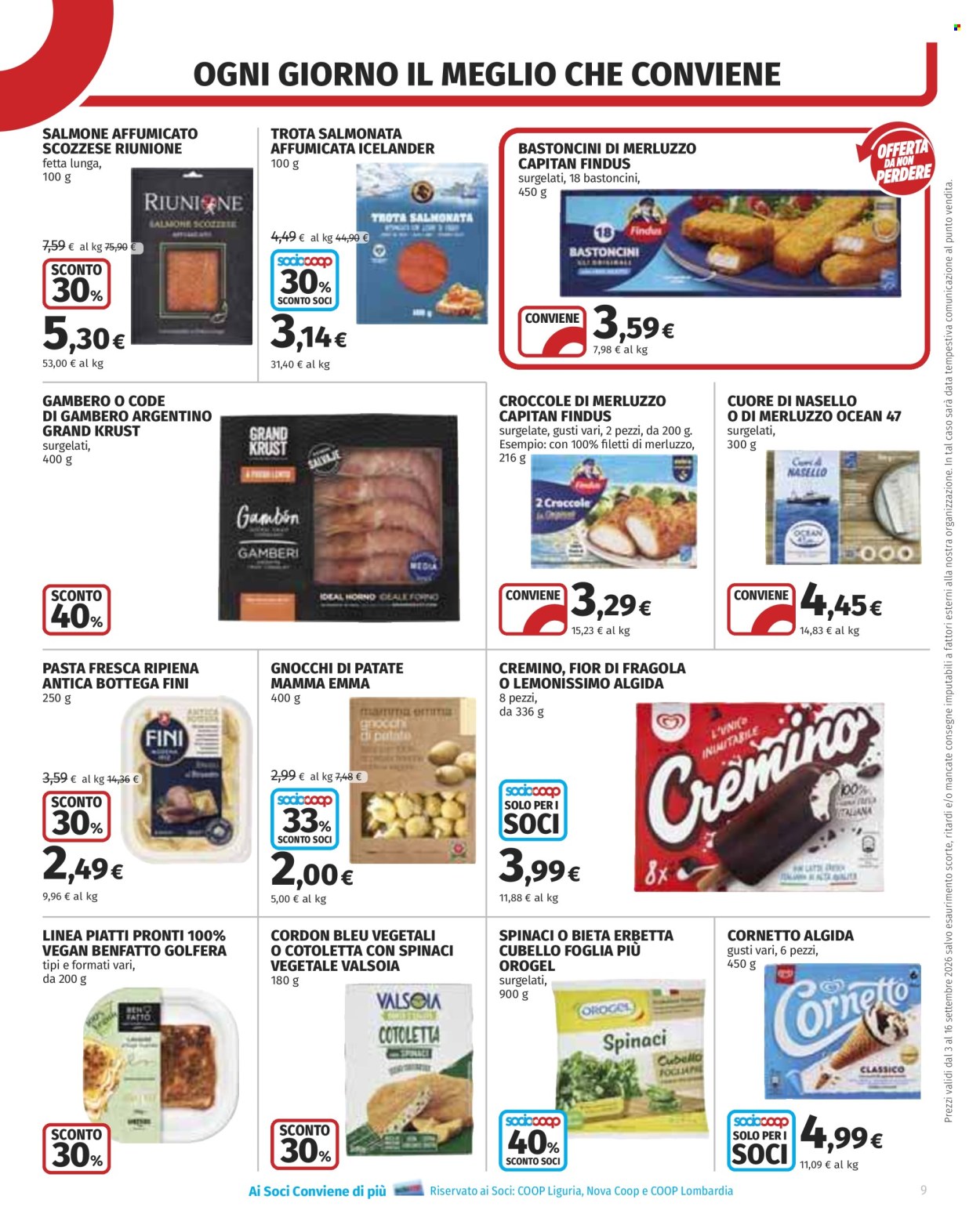 Volantino Coop - 3/9/2026 - 16/9/2026. Pagina 9