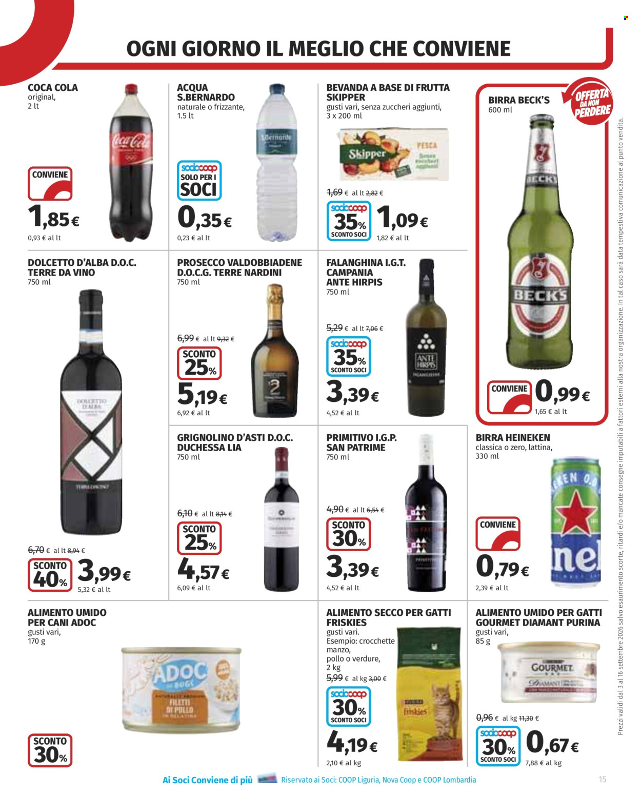 Volantino Coop - 3/9/2026 - 16/9/2026. Pagina 15