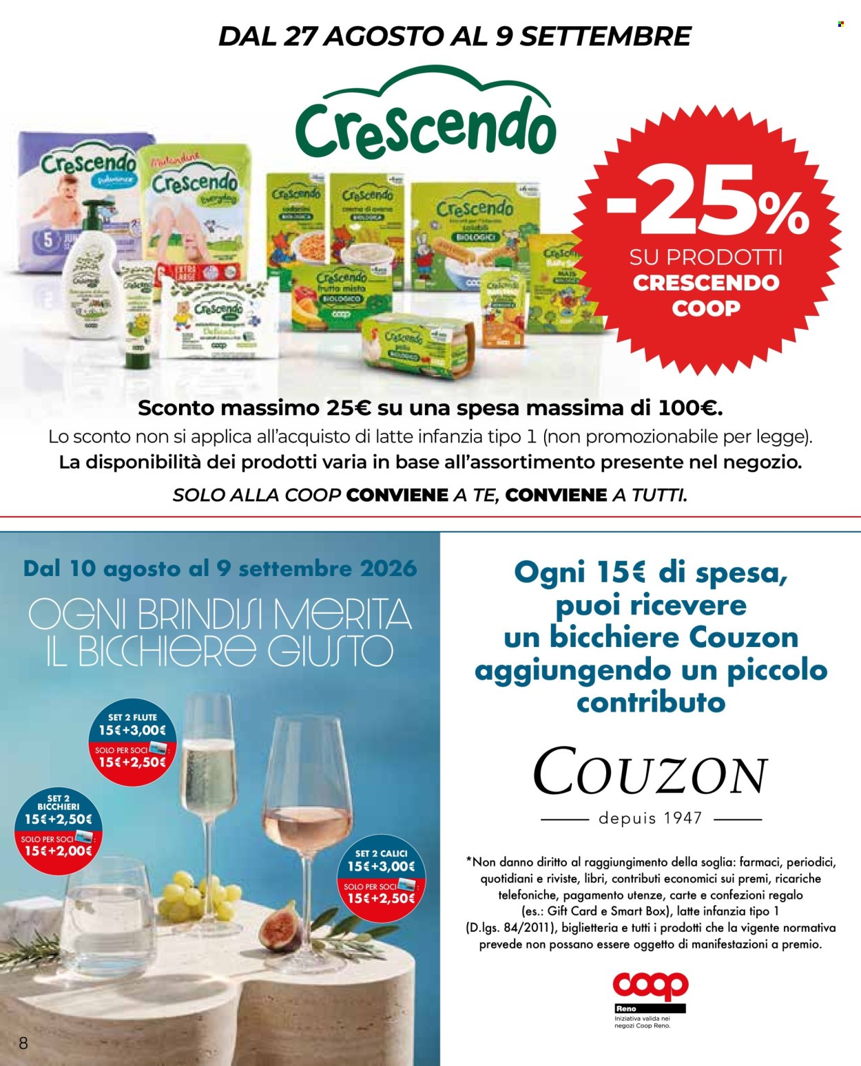 Volantino Coop - 3/9/2026 - 9/9/2026. Pagina 8