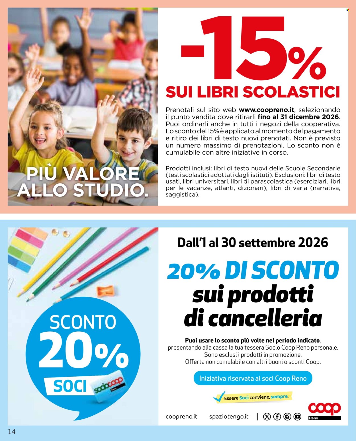 Volantino Coop - 3/9/2026 - 9/9/2026. Pagina 14