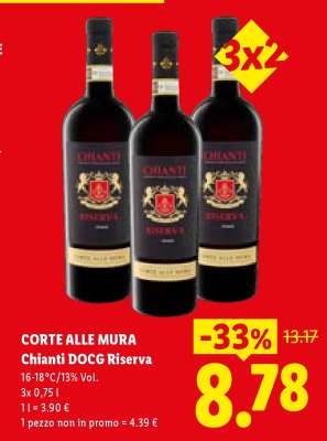 Corte alle Mura Chianti DOCG Riserva