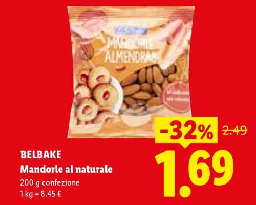 BELBAKE Mandorle al naturale