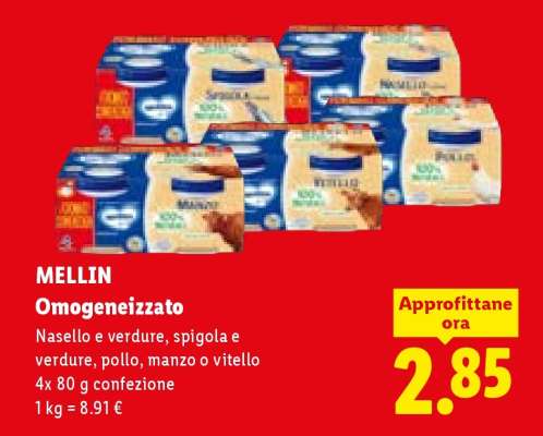 Mellin Omogeneizzato