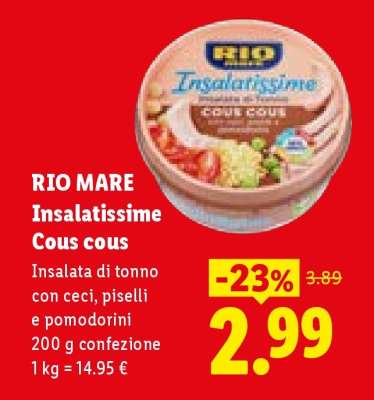 Rio Mare Insalatissime Cous cous