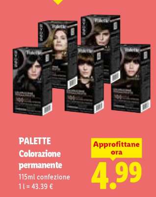 PALETTE Colorazione Permanente