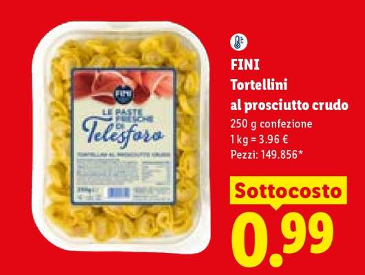 Fini Tortellini al prosciutto crudo