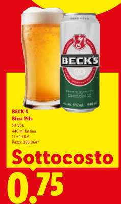 BECK'S Birra Pils