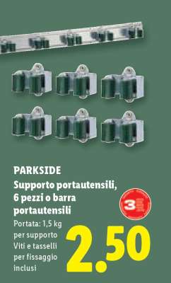 PARKSIDE Supporto portautensili