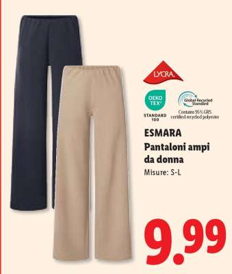 esmara Pantaloni ampi da donna