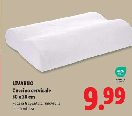 LIVARNO Cuscino cervicale