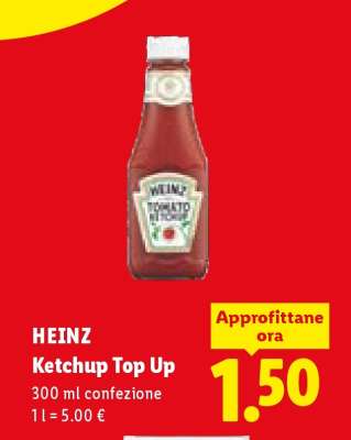 Heinz Ketchup Top Up