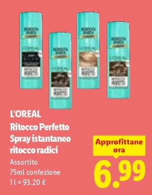 L'Oreal Ritocco Perfetto Spray istantaneo ritocco radici