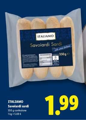 Italiamo Savoiardi Sardi