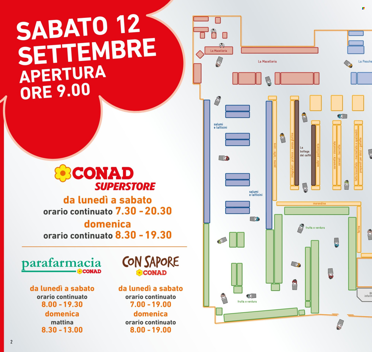 Volantino Conad Superstore - 12/9/2026 - 20/9/2026. Pagina 2
