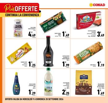 Volantino Conad - 9/9/2026 - 20/9/2026.