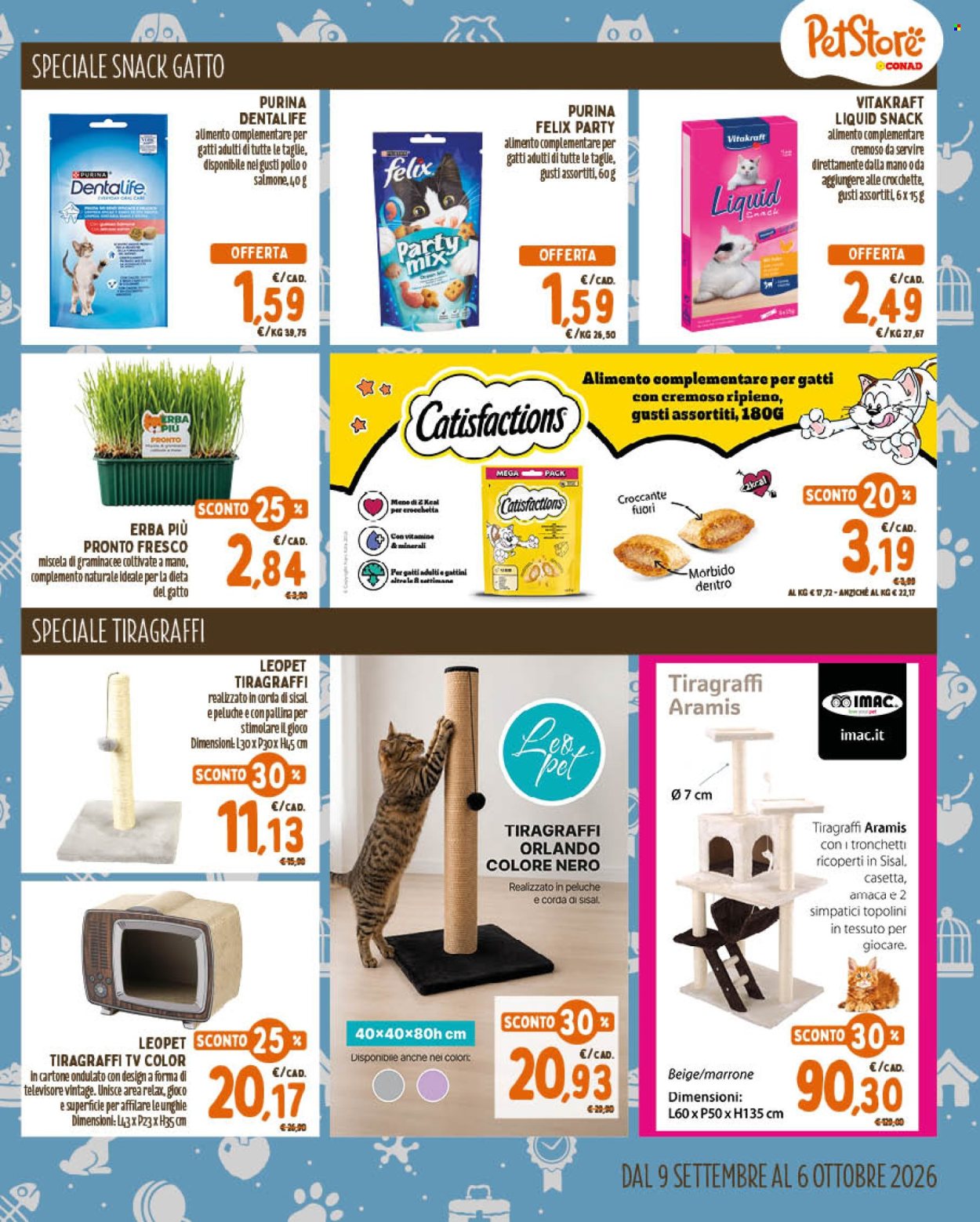 Volantino Pet Store Conad - 9/9/2026 - 6/10/2026. Pagina 7