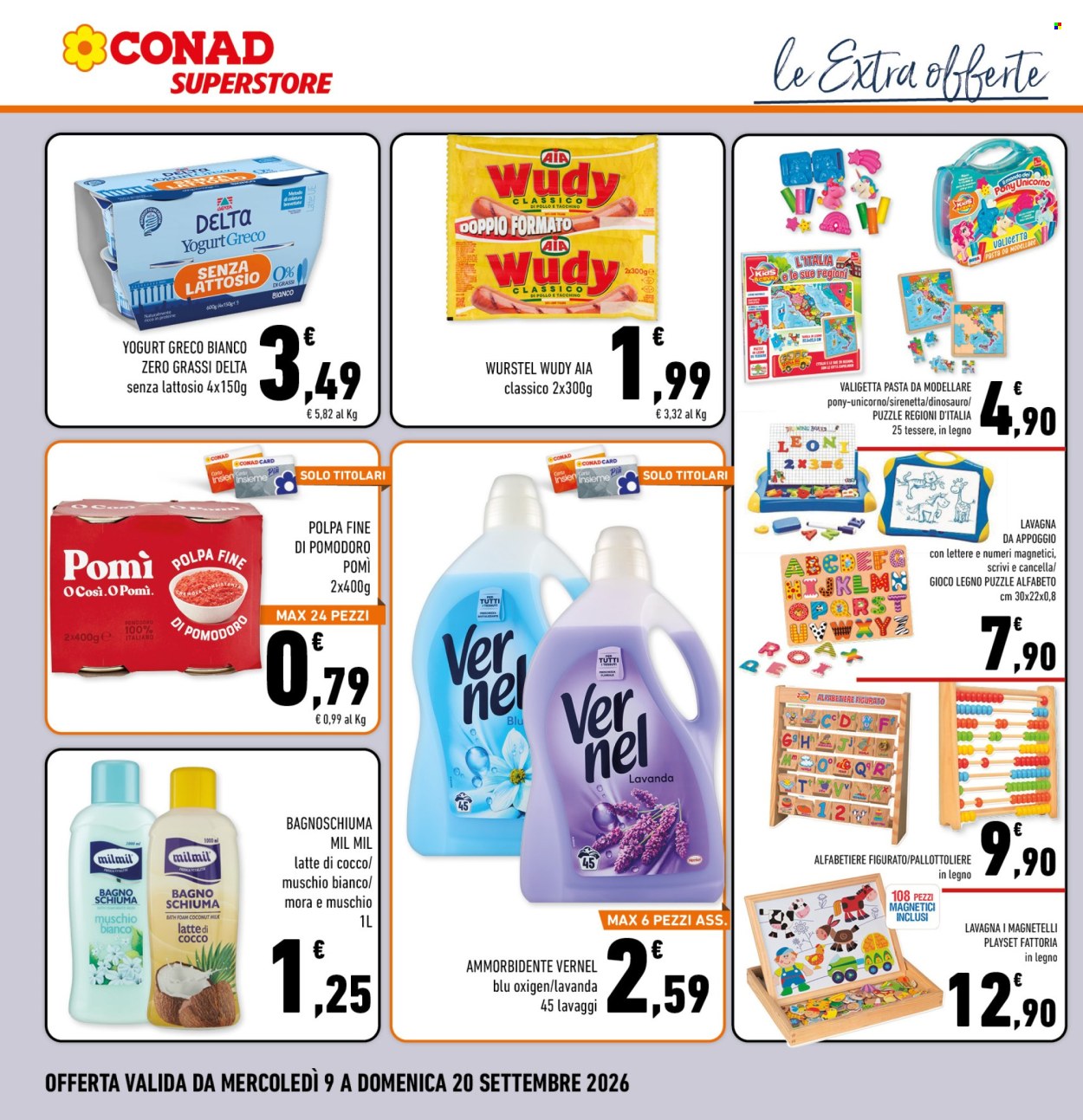 Volantino Conad Superstore - 9/9/2026 - 20/9/2026. Pagina 2