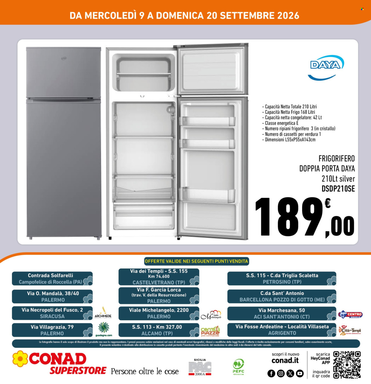 Volantino Conad Superstore - 9/9/2026 - 20/9/2026. Pagina 4
