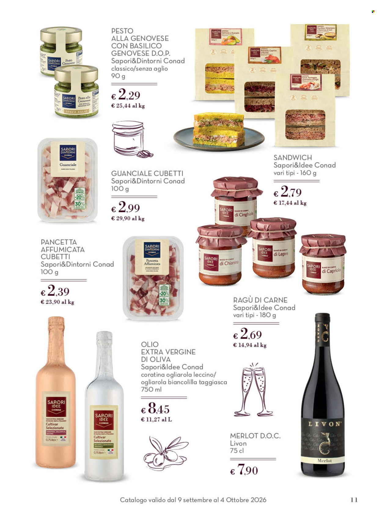 Volantino Conad - 9/9/2026 - 4/10/2026. Pagina 11