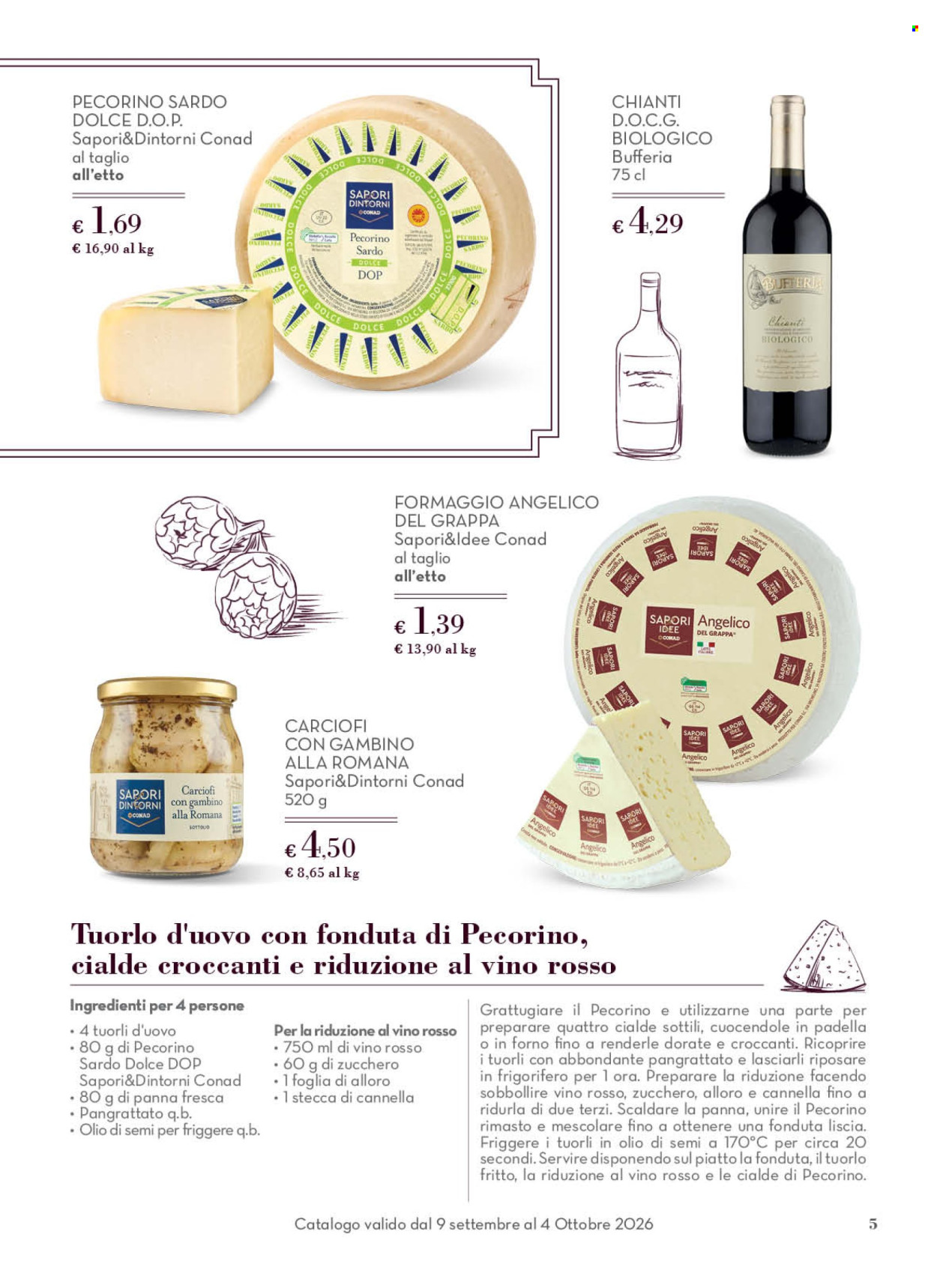 Volantino Conad - 9/9/2026 - 4/10/2026. Pagina 5
