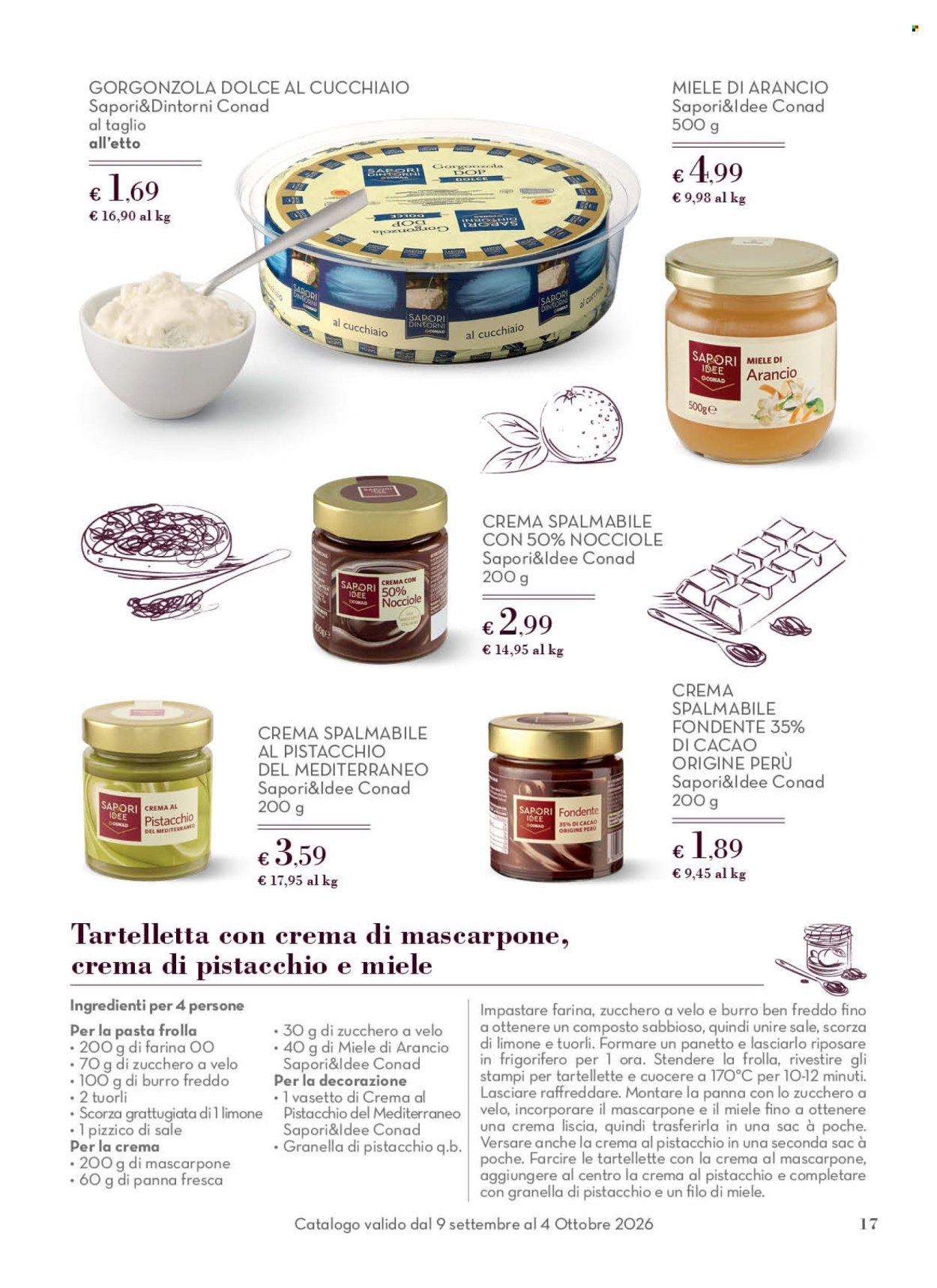Volantino Conad - 9/9/2026 - 4/10/2026. Pagina 17