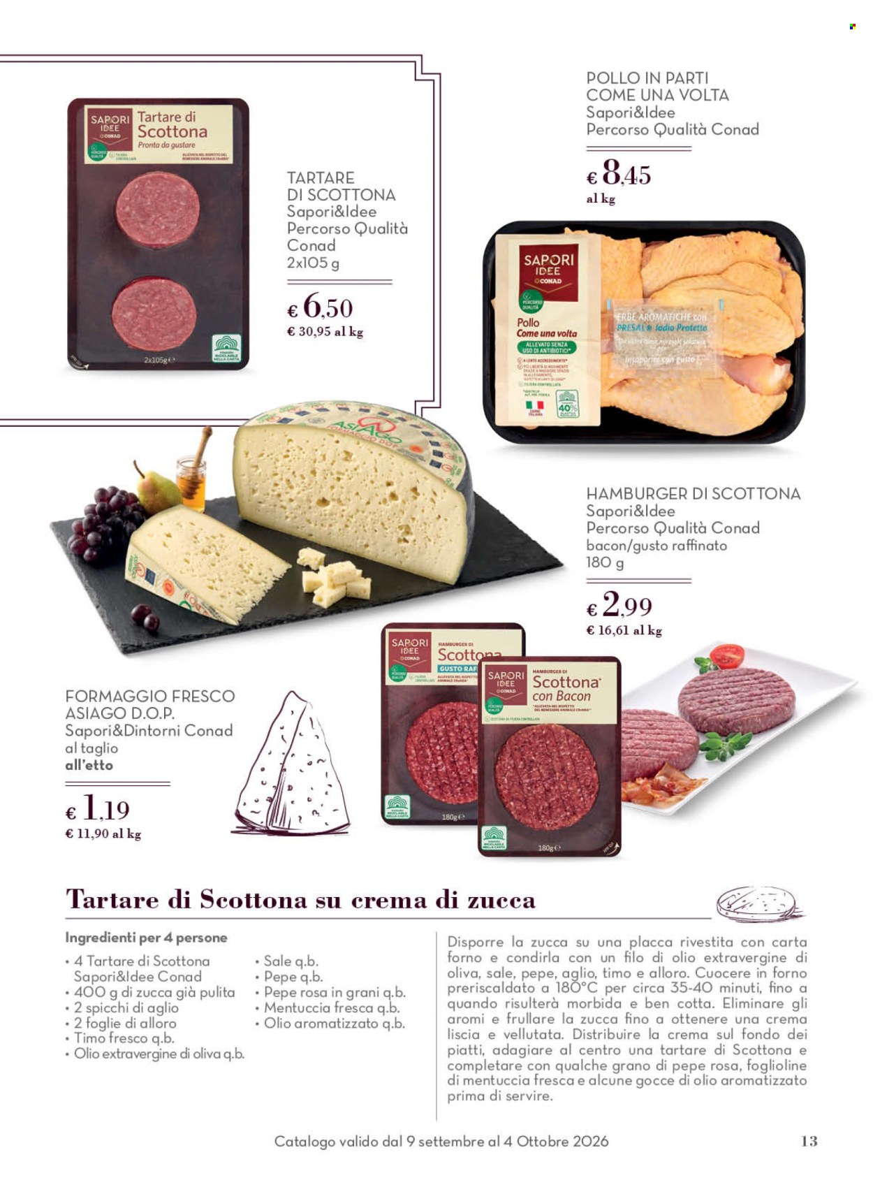 Volantino Conad - 9/9/2026 - 4/10/2026. Pagina 13