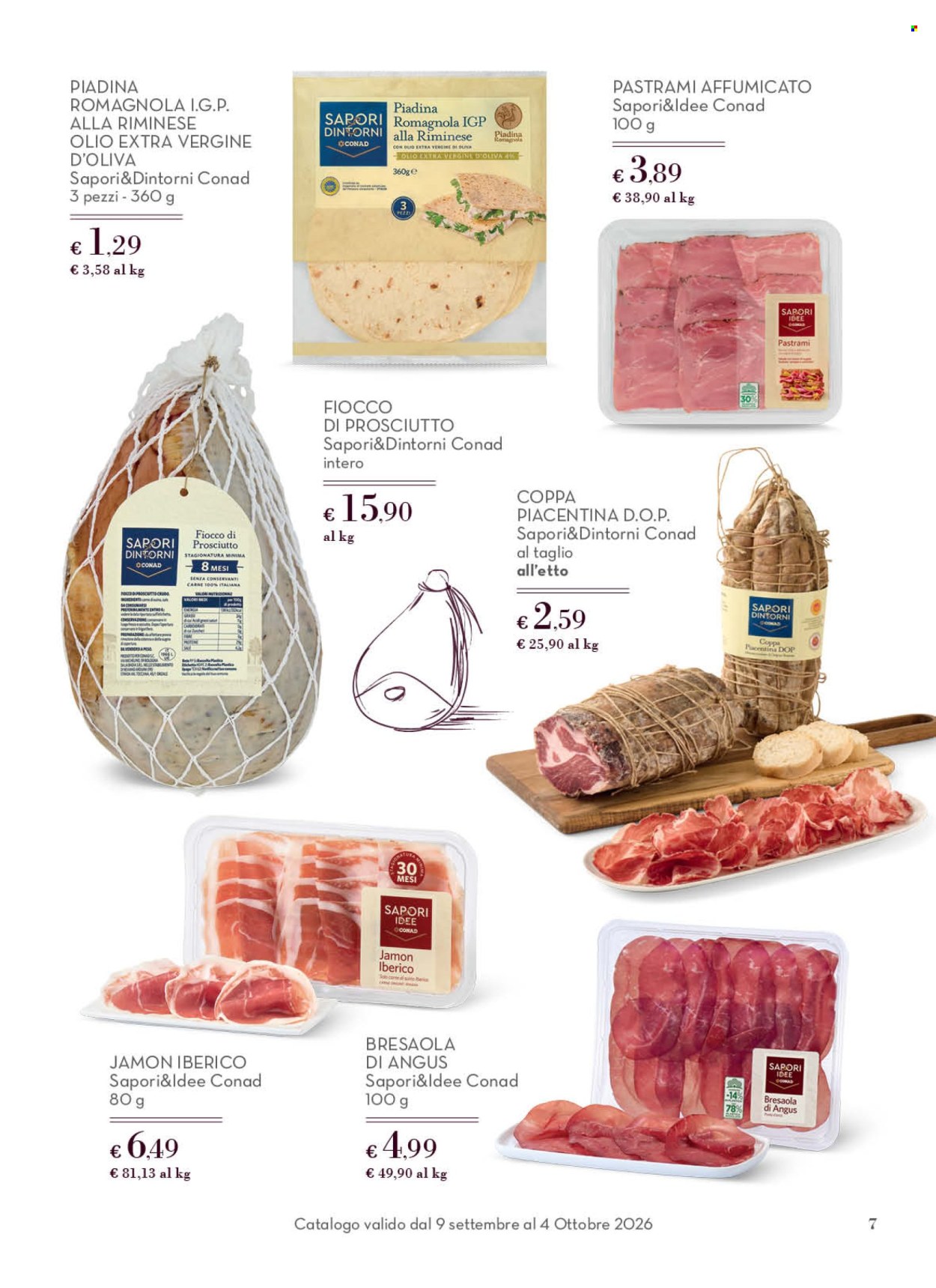 Volantino Conad - 9/9/2026 - 4/10/2026. Pagina 7
