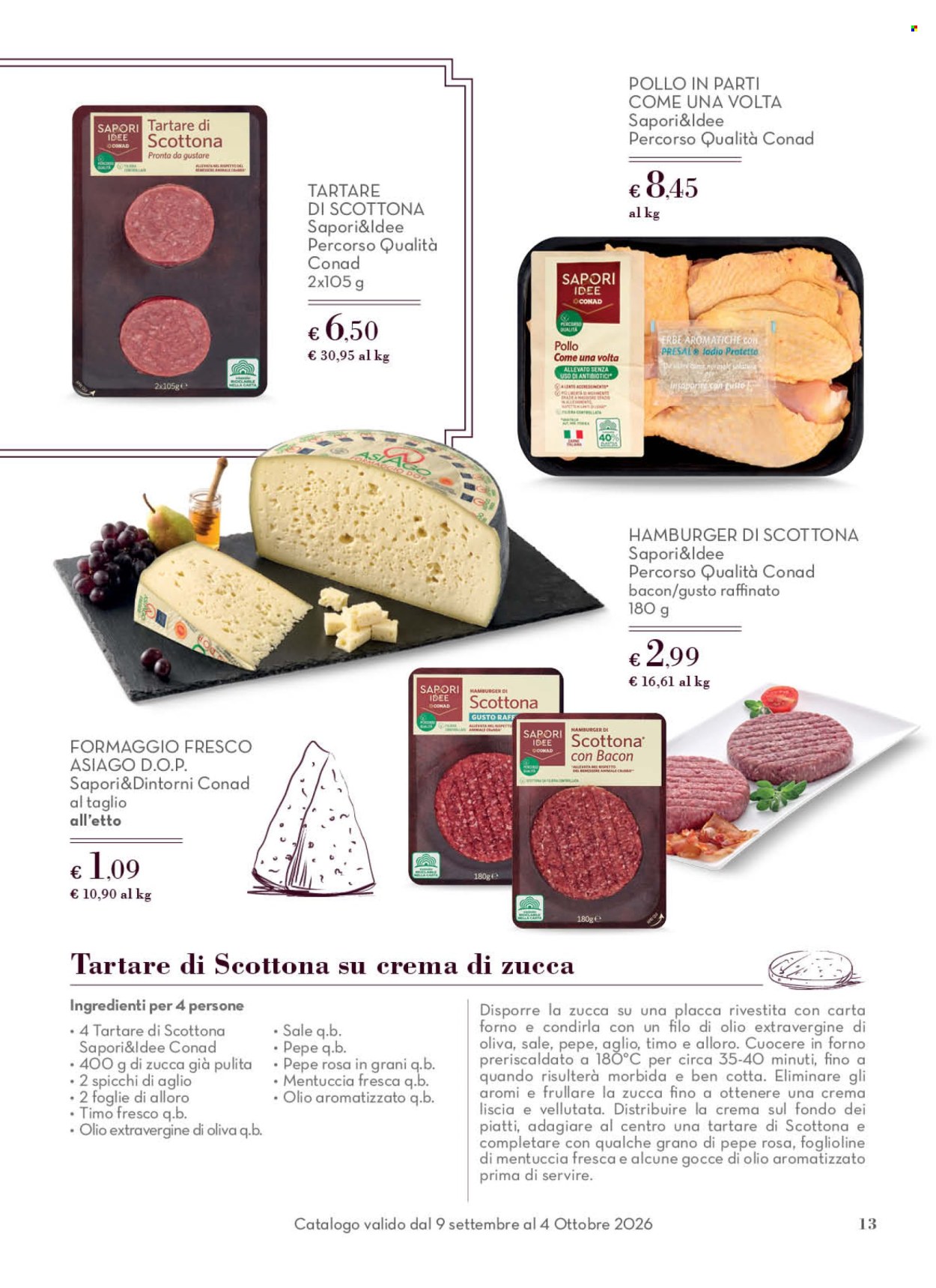 Volantino Conad - 9/9/2026 - 4/10/2026. Pagina 13