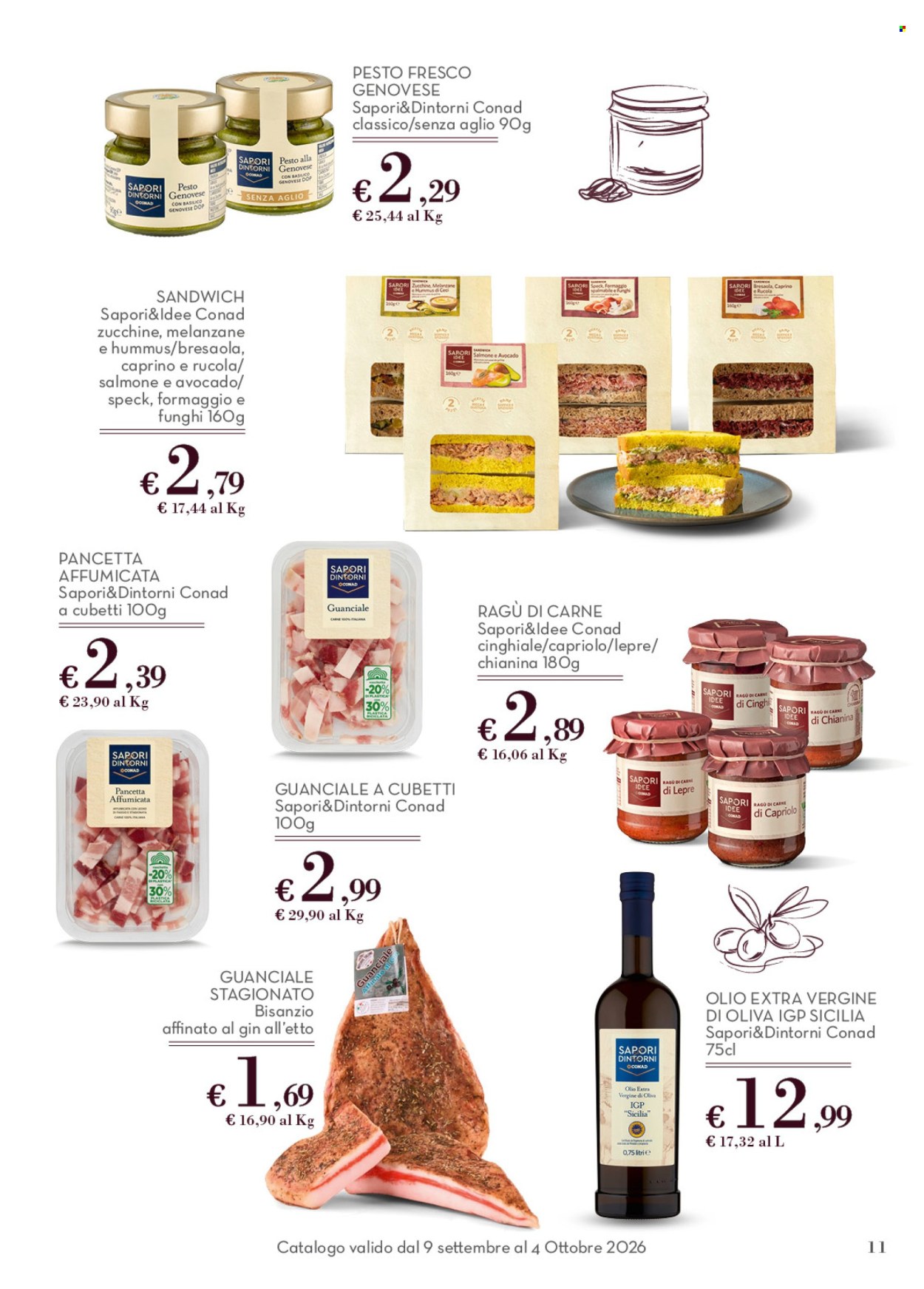 Volantino Conad - 9/9/2026 - 4/10/2026. Pagina 11