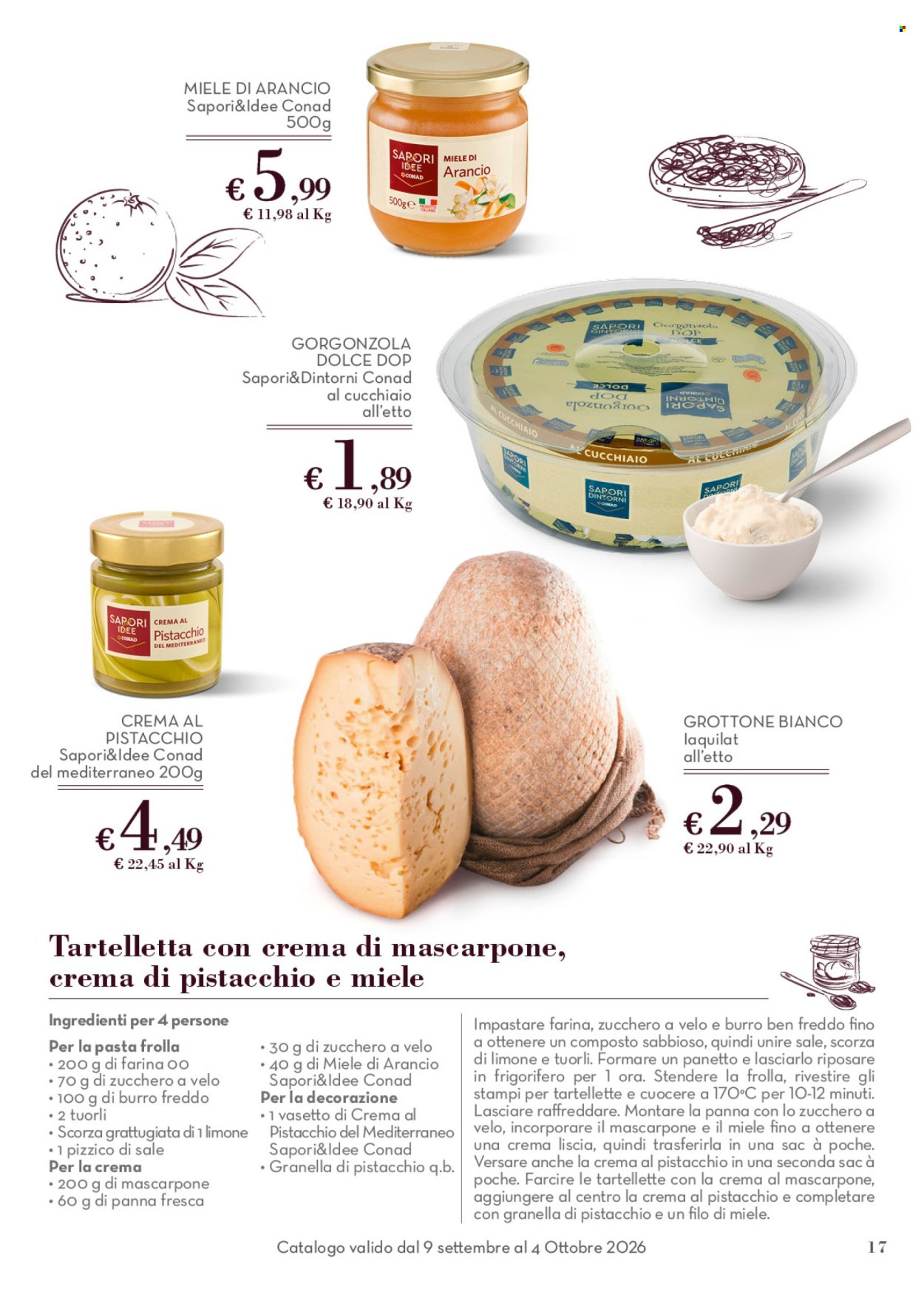 Volantino Conad - 9/9/2026 - 4/10/2026. Pagina 17