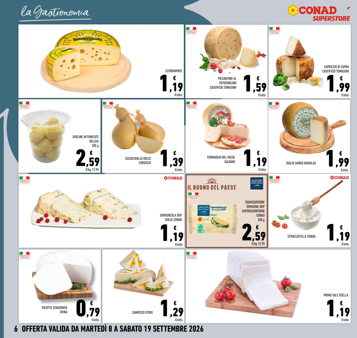 Volantino Conad Superstore - 8/9/2026 - 19/9/2026. Pagina 6