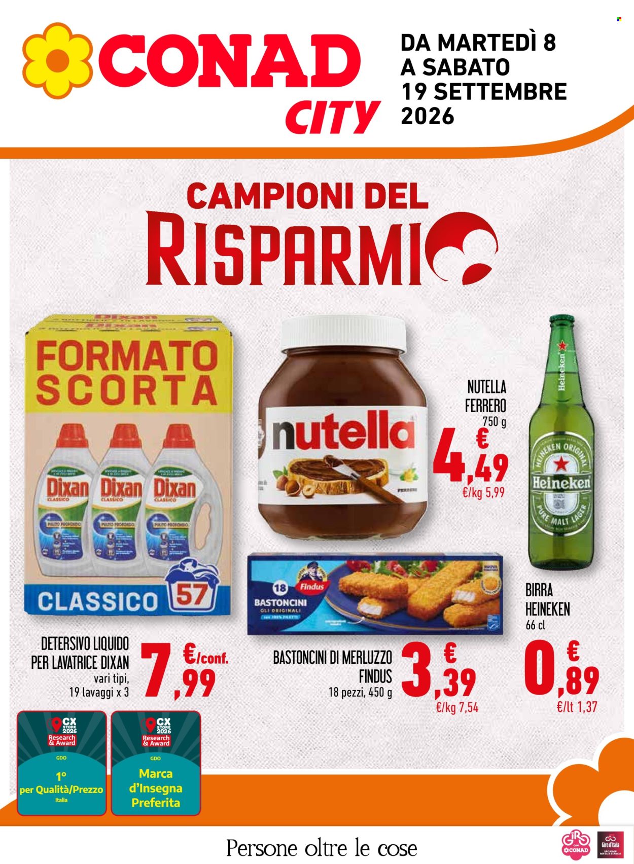 Volantino Conad - 8/9/2026 - 19/9/2026. Pagina 1