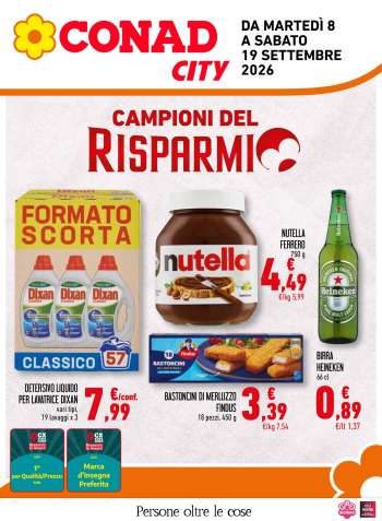 Volantino Conad - 8/9/2026 - 19/9/2026.