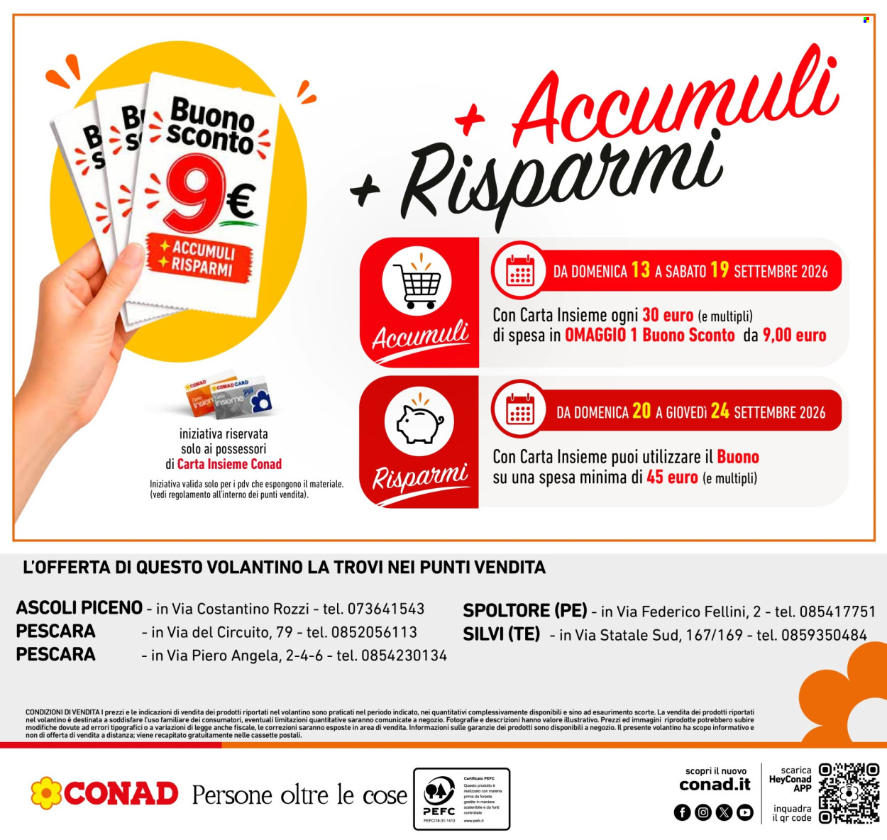 Volantino Conad Superstore - 8/9/2026 - 19/9/2026. Pagina 28