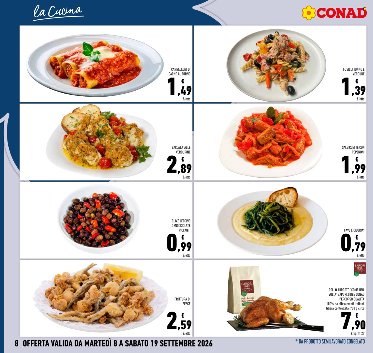 Volantino Conad - 8/9/2026 - 19/9/2026. Pagina 8