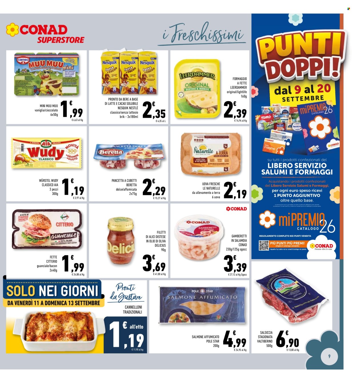 Volantino Conad - 9/9/2026 - 20/9/2026. Pagina 9