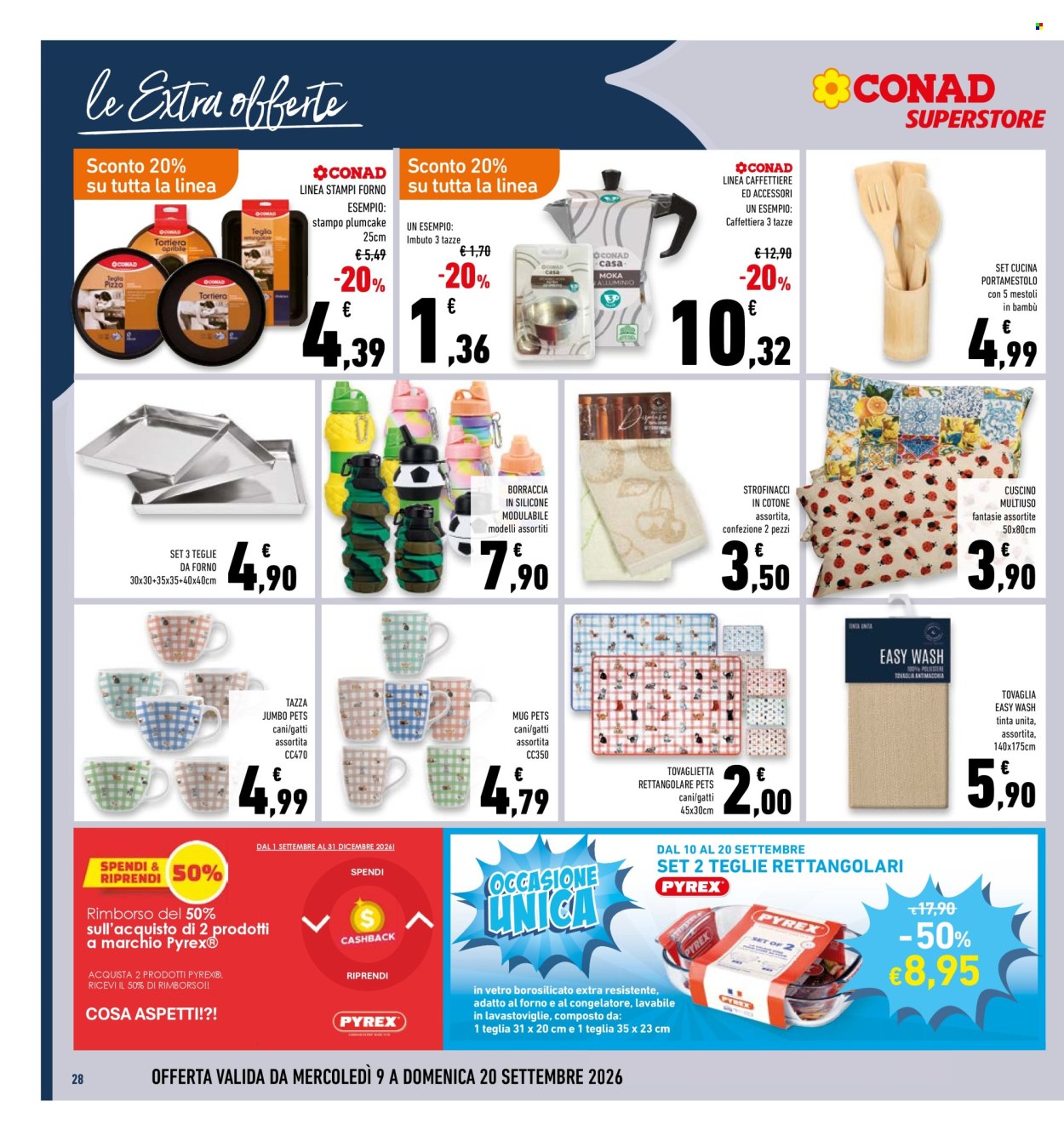 Volantino Conad - 9/9/2026 - 20/9/2026. Pagina 28