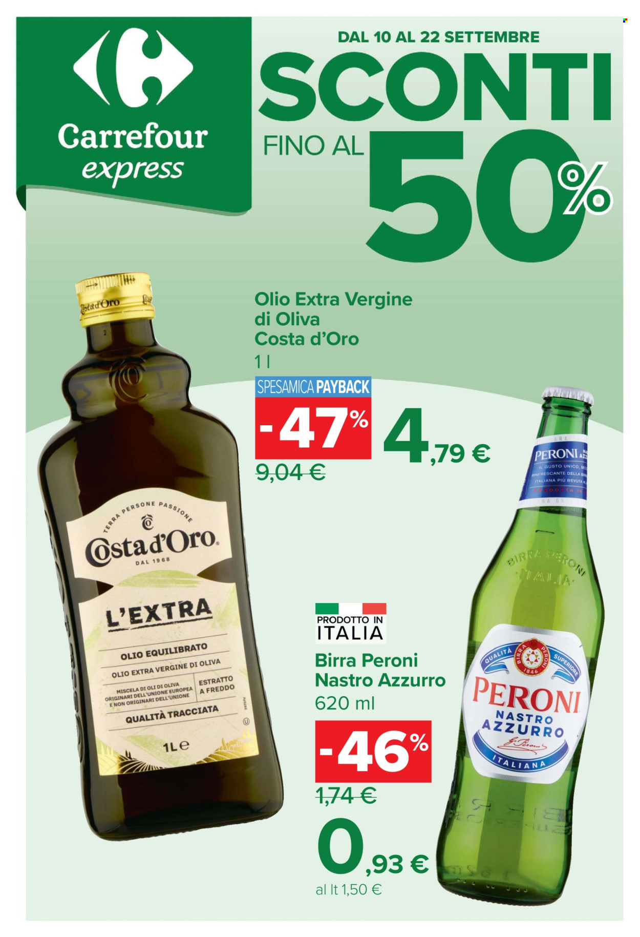 Volantino Carrefour - 10/9/2026 - 22/9/2026. Pagina 1