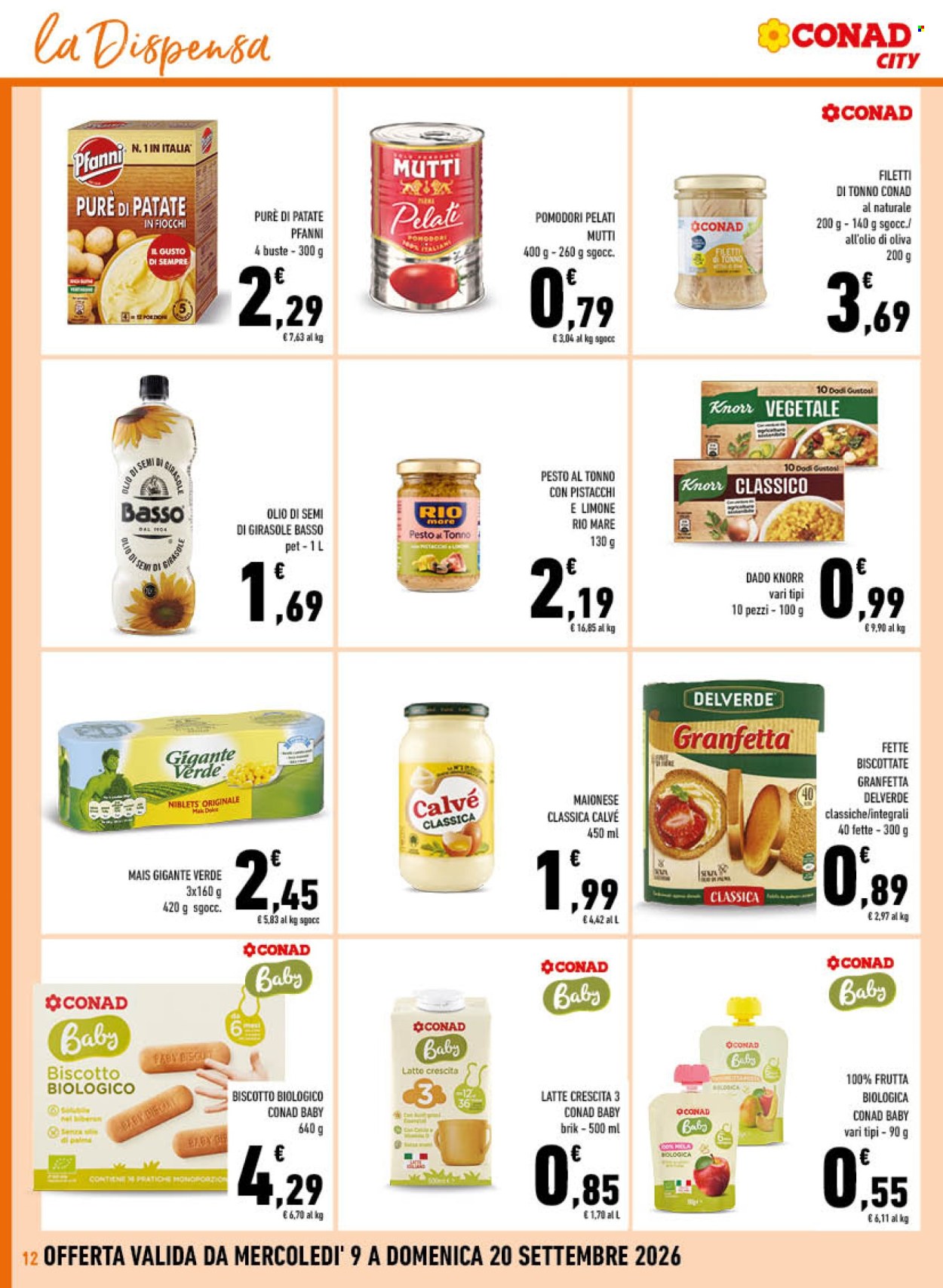 Volantino Conad - 9/9/2026 - 20/9/2026. Pagina 12