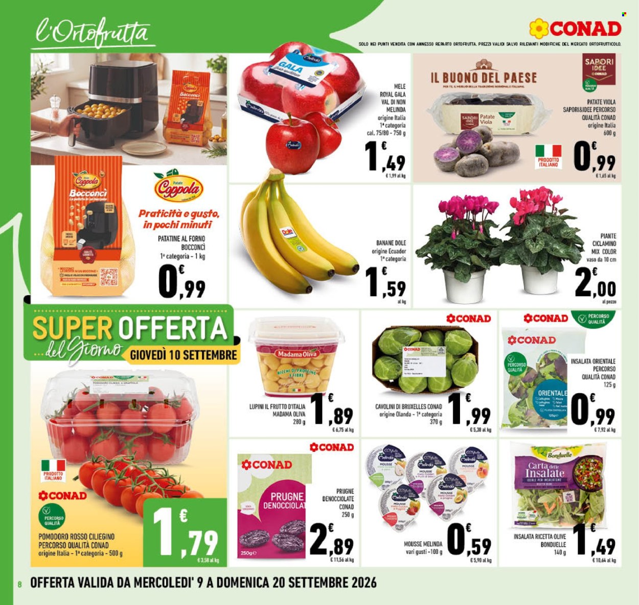 Volantino Conad - 9/9/2026 - 20/9/2026. Pagina 8