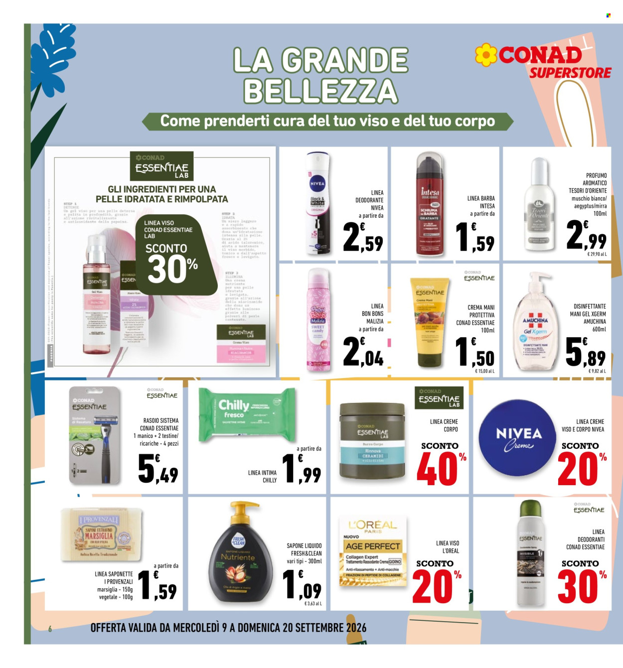 Volantino Conad Superstore - 9/9/2026 - 20/9/2026. Pagina 6