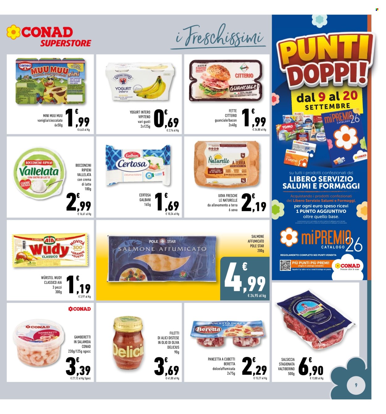 Volantino Conad Superstore - 9/9/2026 - 20/9/2026. Pagina 9