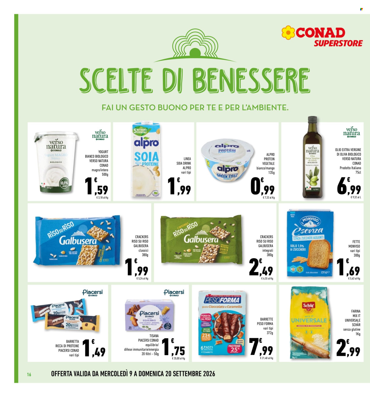Volantino Conad Superstore - 9/9/2026 - 20/9/2026. Pagina 16
