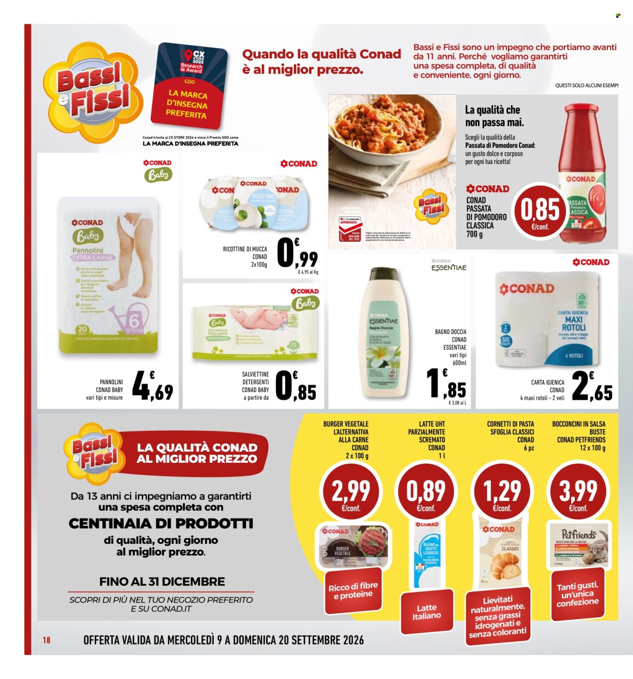 Volantino Conad Superstore - 9/9/2026 - 20/9/2026. Pagina 18