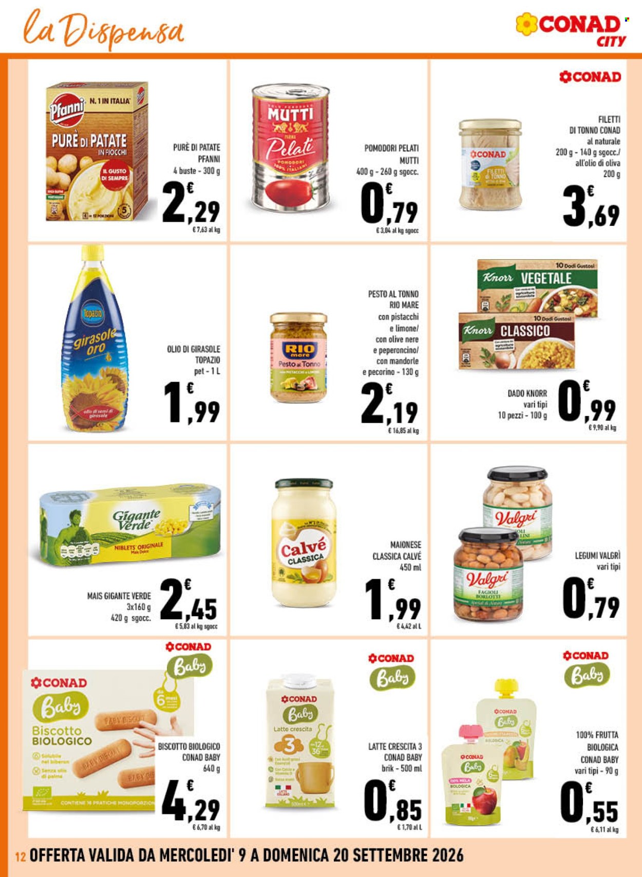 Volantino Conad - 9/9/2026 - 20/9/2026. Pagina 12