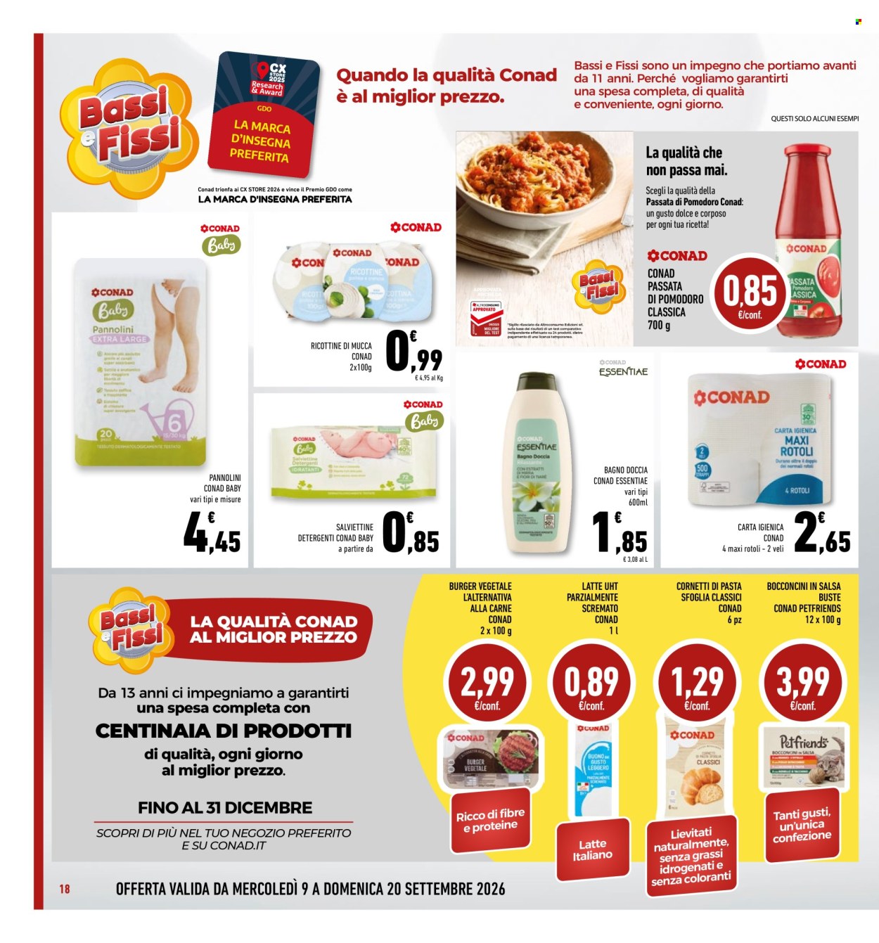 Volantino Conad - 9/9/2026 - 20/9/2026. Pagina 18